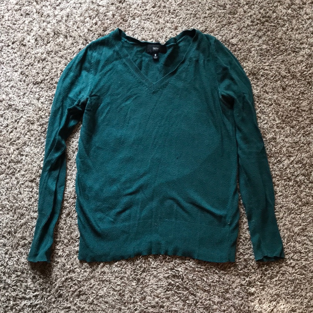 Green sweater